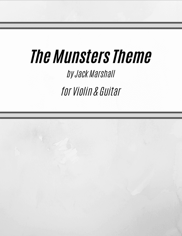 The Munsters Theme (arr. Kenneth Pasciak)