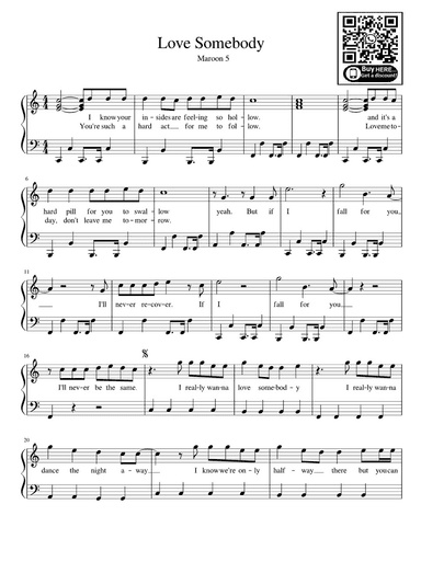 Love Somebody (arr. eduardo)