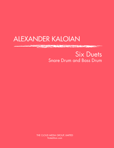 Six Duets for Snare Drum and Bass Drum (1980)