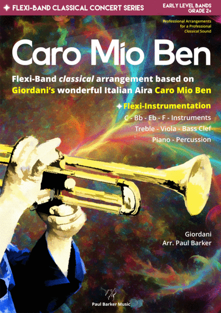 Caro Mio Ben (Flexible Instrumentation) (arr. Paul Barker)