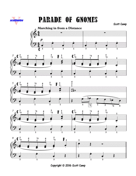 Parade of Gnomes (2nd Year Piano Solo)