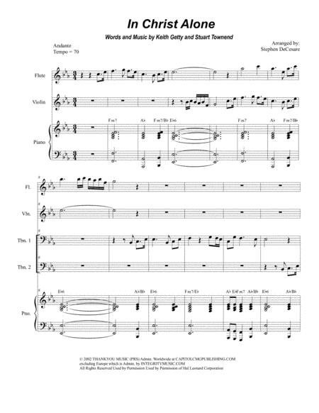 In Christ Alone (arr. Stephen DeCesare)