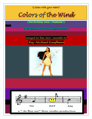 Colors Of The Wind (arr. a " do Ray me " flute studio production, Ray-Michael Kauffman)