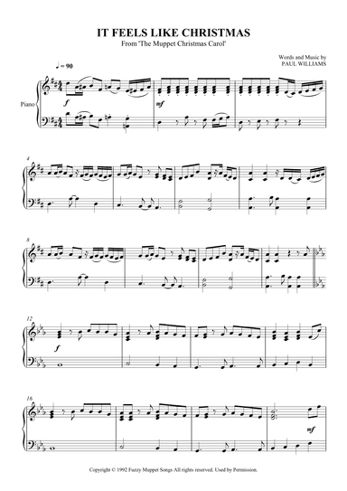 It Feels Like Christmas (arr. SCMusic)