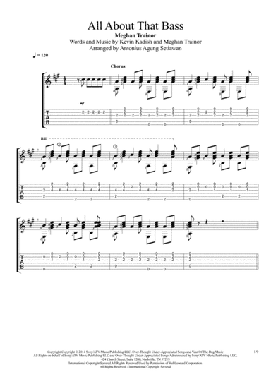 All About That Bass (arr. Antonius Agung Setiawan)