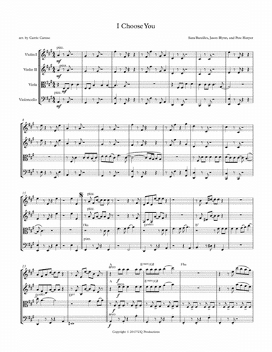 I Choose You (arr. Carrie Caruso)