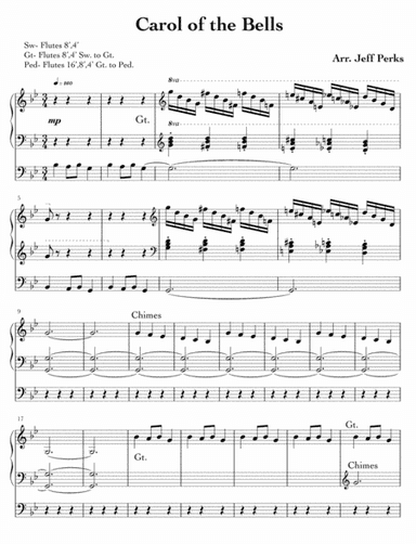 Christmas collection for Organ (arr. Jeff Perks)