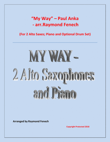 My Way (arr. Raymond Fenech)