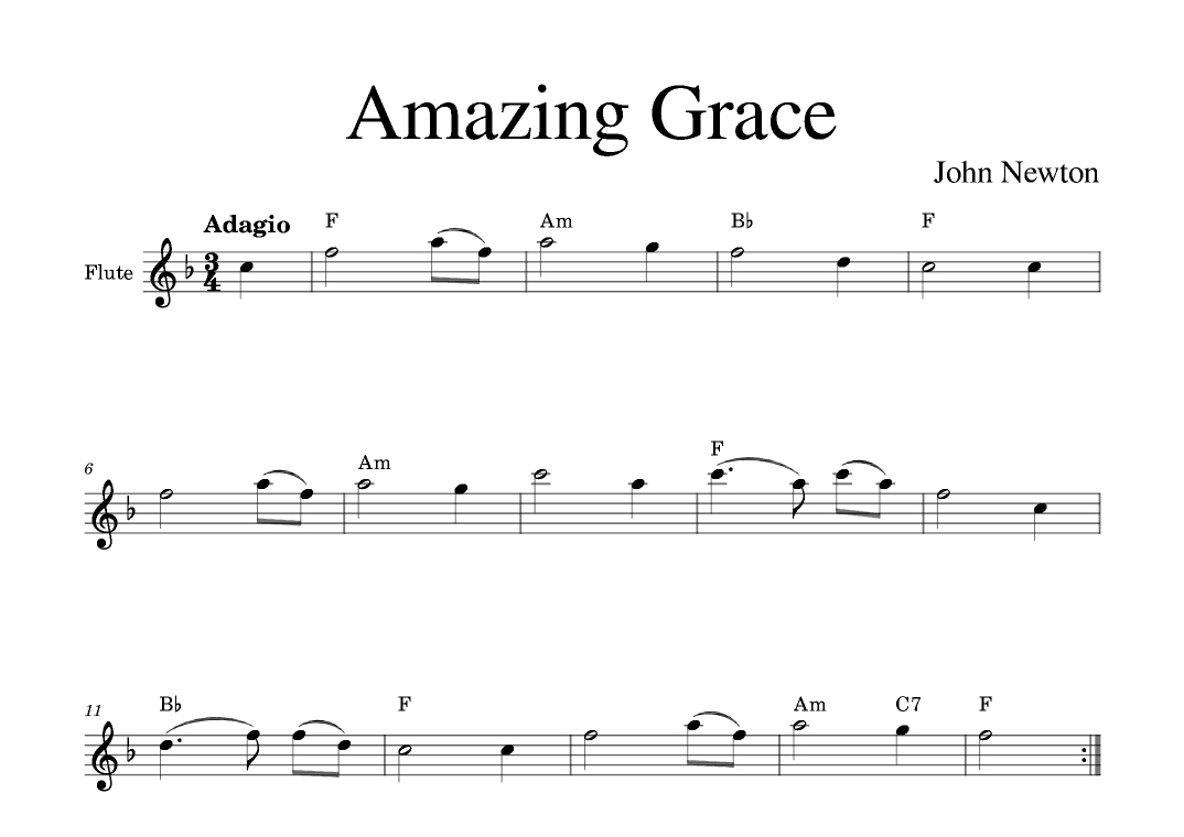 Amazing Grace (arr. Golden Skull Editions)