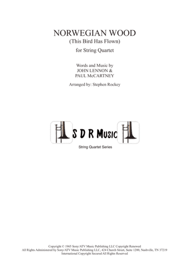Norwegian Wood (this Bird Has Flown) (arr. Stephen Rockey)