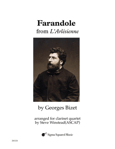 Farandole from L'Arlesienne for Clarinet Quartet (arr. Steve Winstead)