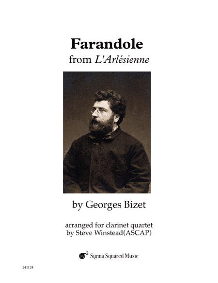 Farandole from L'Arlesienne for Clarinet Quartet (arr. Steve Winstead)