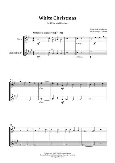 White Christmas (arr. Henrique Oliveira)