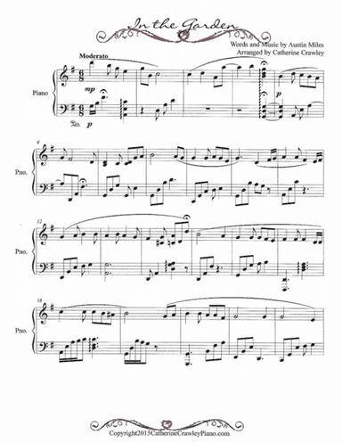 In the Garden (arr. Catherine Crawley)