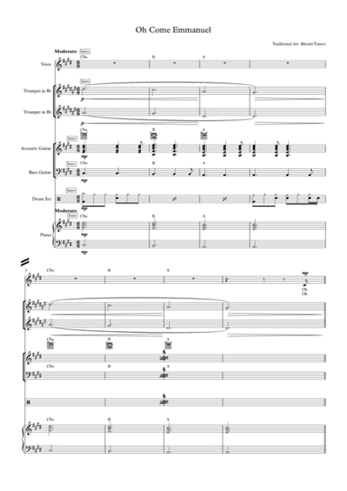 O Come, O Come, Emmanuel (arr. Rhodri Tomos)