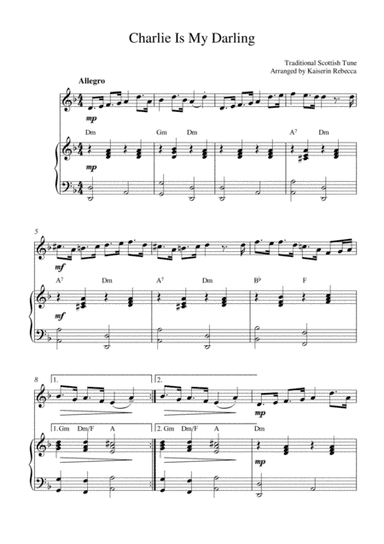 Charlie Is My Darling (arr. Kaiserin Rebecca)