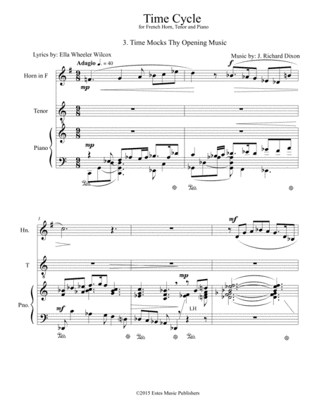 Time Mocks Thy Opening Music