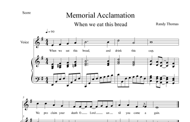 When we eat this bread