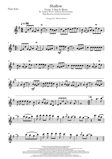 Shallow (arr. Alfredo Morán)