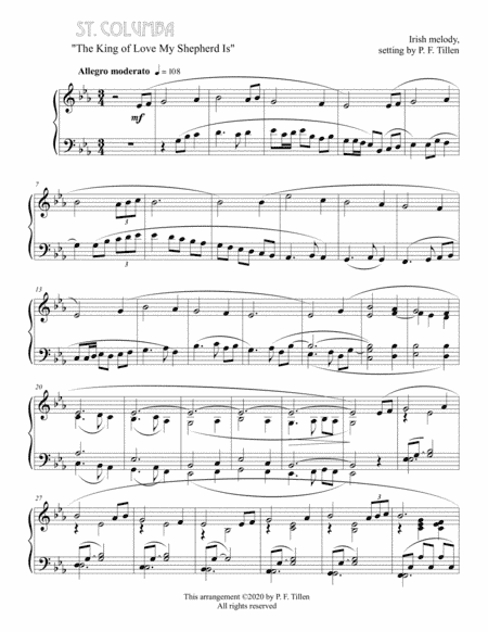 The King of Love My Shepherd Is (arr. PFTMusic)