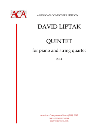 [Liptak] Quintet for Piano and String Quartet