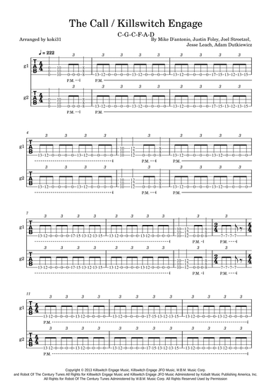 The Call (arr. koki31)
