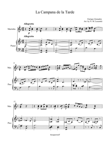 La Campana de la Tarde (arr. Nick Lacanski)