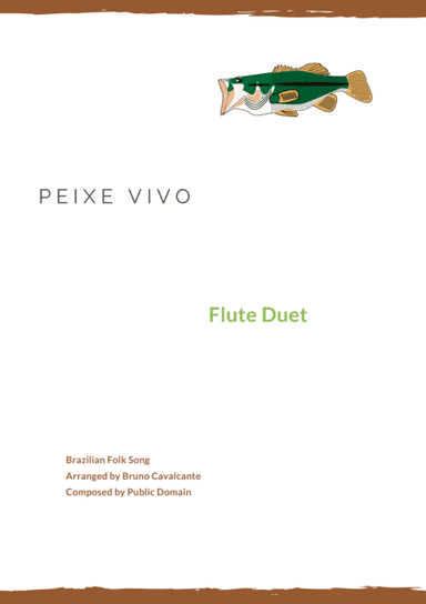 Peixe Vivo Flute Duet (arr. Bruno Cavalcante)