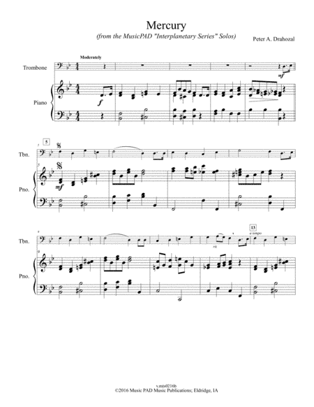 Mercury - Beginner Level Trombone Solo