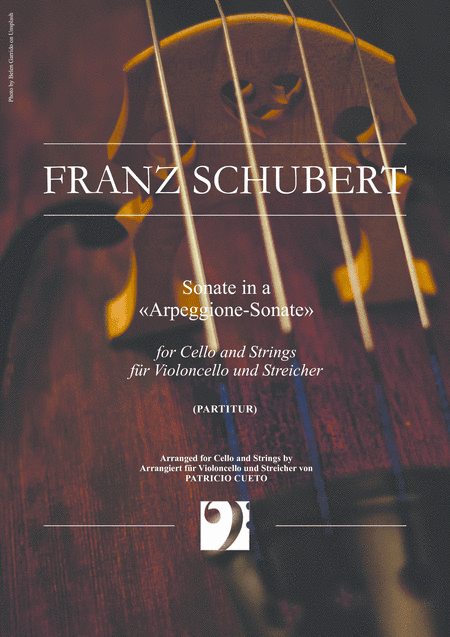 Sonata in A minor for Arpeggione (Cello) and Strings D. 821 (arr. Patricio Cueto)