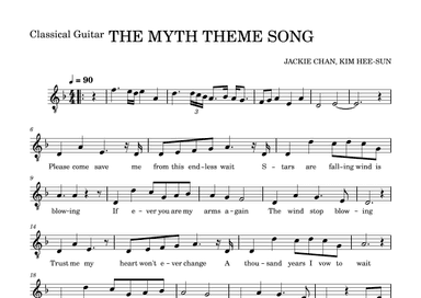 THE MYTH THEME SONG (arr. NPB)