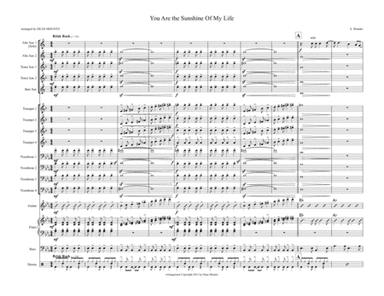 You Are The Sunshine Of My Life (arr. Dean Mounts)