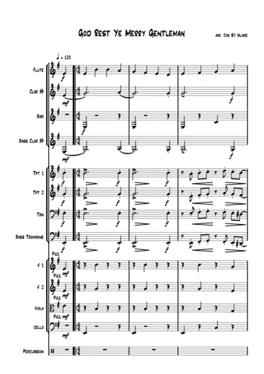 God Rest Ye Merry Gentlemen (arr. Jos St Hilaire)