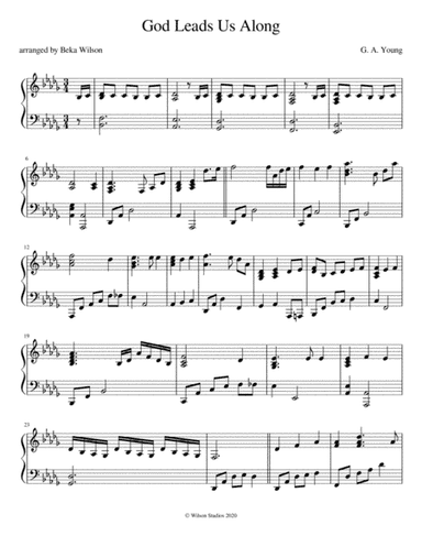 God Leads Us Along (arr. Beka Wilson)