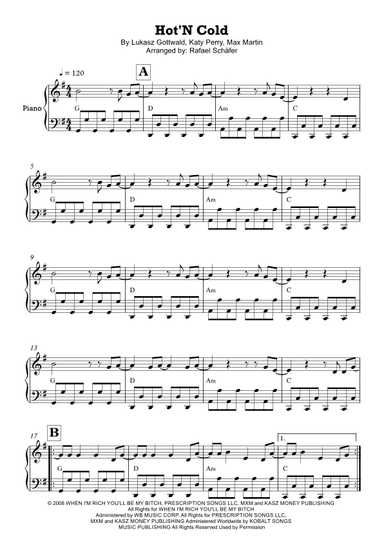 Hot N Cold (arr. Rafael Schäfer)