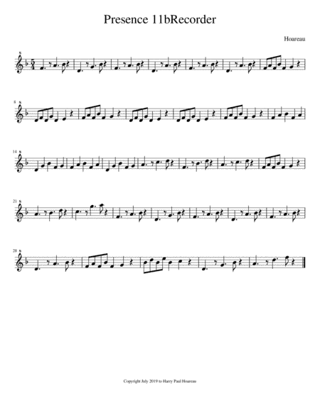 Presence 11b Recorder