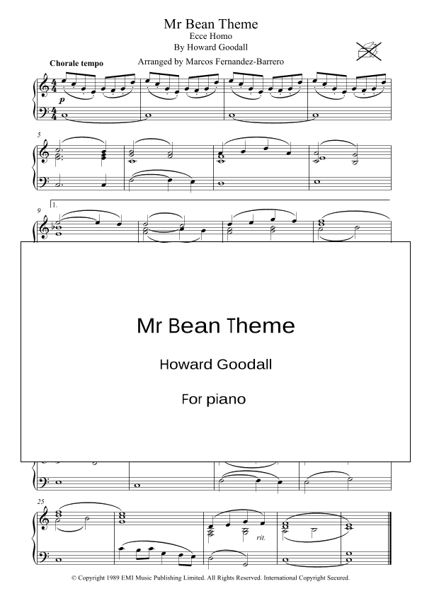 Ecce Homo (arr. Marcos Fernandez-Barrero)