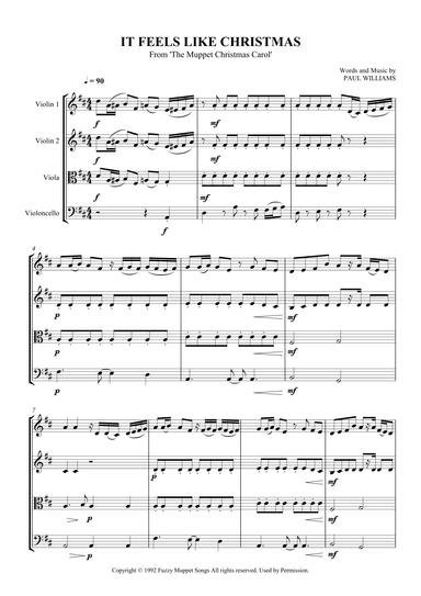 It Feels Like Christmas (arr. SCMusic)