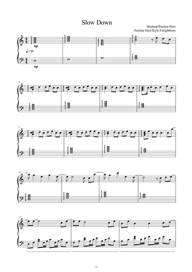 Slow Down (arr. Madnap Feat. Pauline Herr)