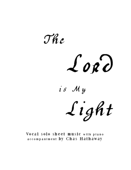 The Lord is My Light