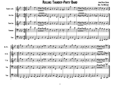 Rolling Thunder (arr. Ted McElwee)
