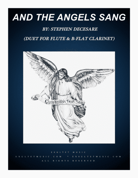 And The Angels Sang (Duet for Flute and Bb-Clarinet) (arr. Stephen DeCesare)