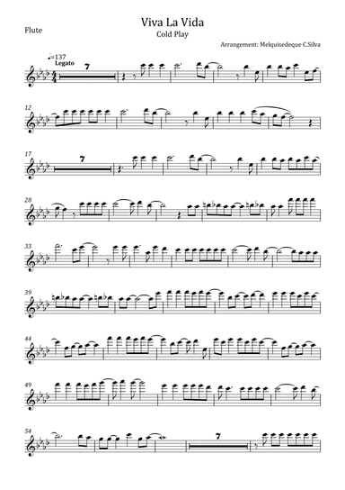 Viva La Vida (arr. Melquisedeque C.Silva)