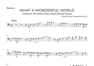 What A Wonderful World (arr. Alex Nunes Rodrigues)
