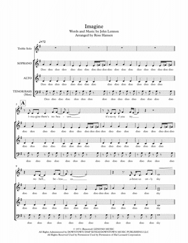 Imagine (arr. Ross Hansen)