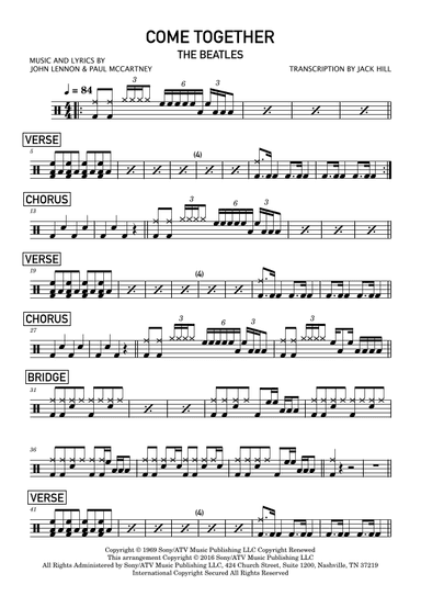 Come Together (arr. Jack Hill)