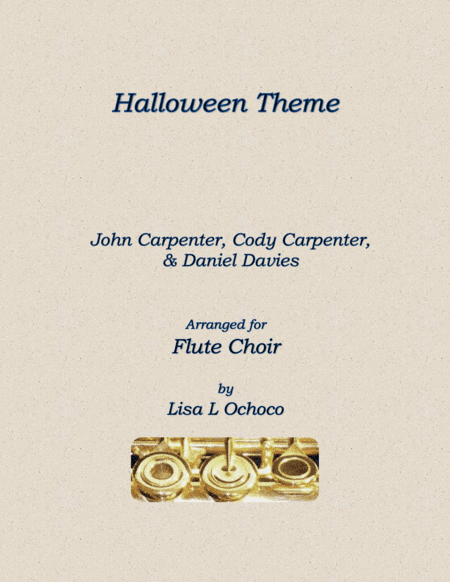Halloween Theme (arr. Lisa L Ochoco)
