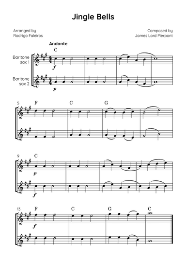 Jingle Bells (arr. Rodrigo Faleiros)