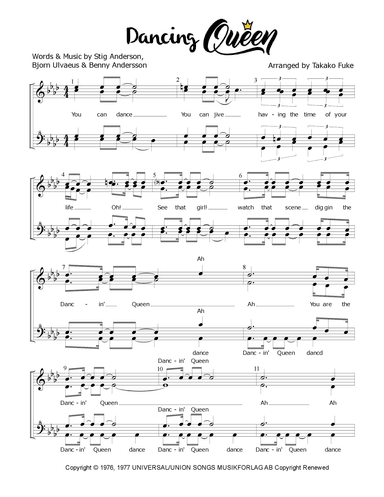 Dancing Queen (arr. Takako Fuke)