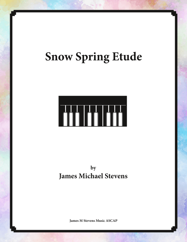 Snow Spring Etude - Piano Solo